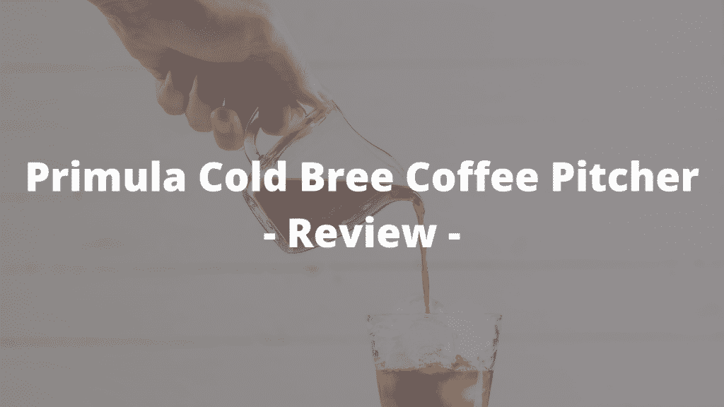 Primula Cold Brew Coffee Pitcher Review Finom Coffee